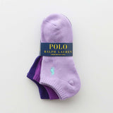 [POLO RALPH LAUREN] ソックス【3足セット】 ポロラルフローレン メンズ レディース 足底パイル アーチサポート 多色 スニーカーソックス 93246602/92009602ユニセックス大人