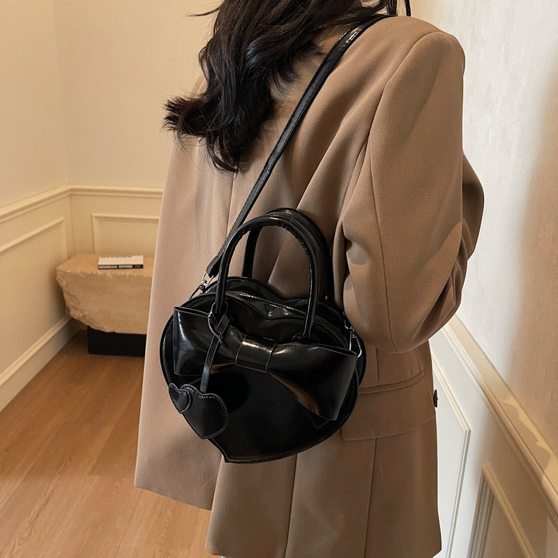 ガーリーハート_リボン×ハート ガーリー 2WAY ショルダー／メッセンジャーバッグ