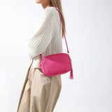 レトロミニ_レトロシンプル 2WAY ミニスクエア ショルダー／クロスボディバッグ