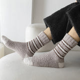 [ セット商品と単品商品] メンズ 秋冬用 厚手 裏起毛 ニーハイソックス ルームソックス（7足/1足）