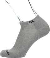 Calvin Klein, 3-Pair Set, Bottom Pile, Sneaker-Length Socks, Men's, Antibacterial and Odor Resistant, Plain, Casual Socks, Socks, Men's, Present, Gift, 92572500 (JP, Number Size, 9.8 inches (25.0 cm