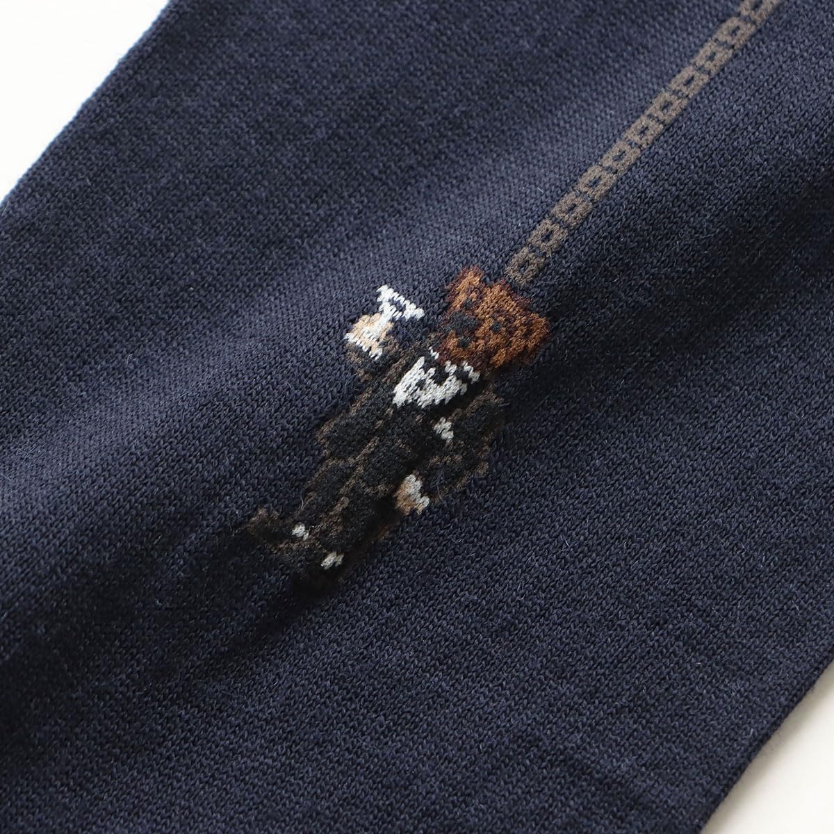 Polo Ralph Lauren 92041900 Men's Long Horse, Merino Wool Blend, Authentico, Martini Bear, Men's