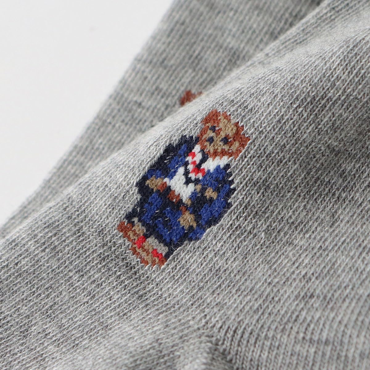 Polo Ralph Lauren 04835200/04863200 Unisex Kids Socks with Mini Bear Patterns