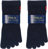 [POLO RALPH LAUREN] ポロ ラルフローレン ソックス 靴下 POLOGOLF ゴルフ用 5本指 ショート 綿混 ワンポイント刺繍 1足 2足セット メンズ