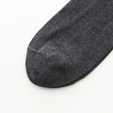 Calvin Klein 92572200 3 Pair Set, Antibacterial and Odor Resistant, Thick Rib, One Point Embroidery, Crew Length, Business Socks, Men's Socks, Men's, Black