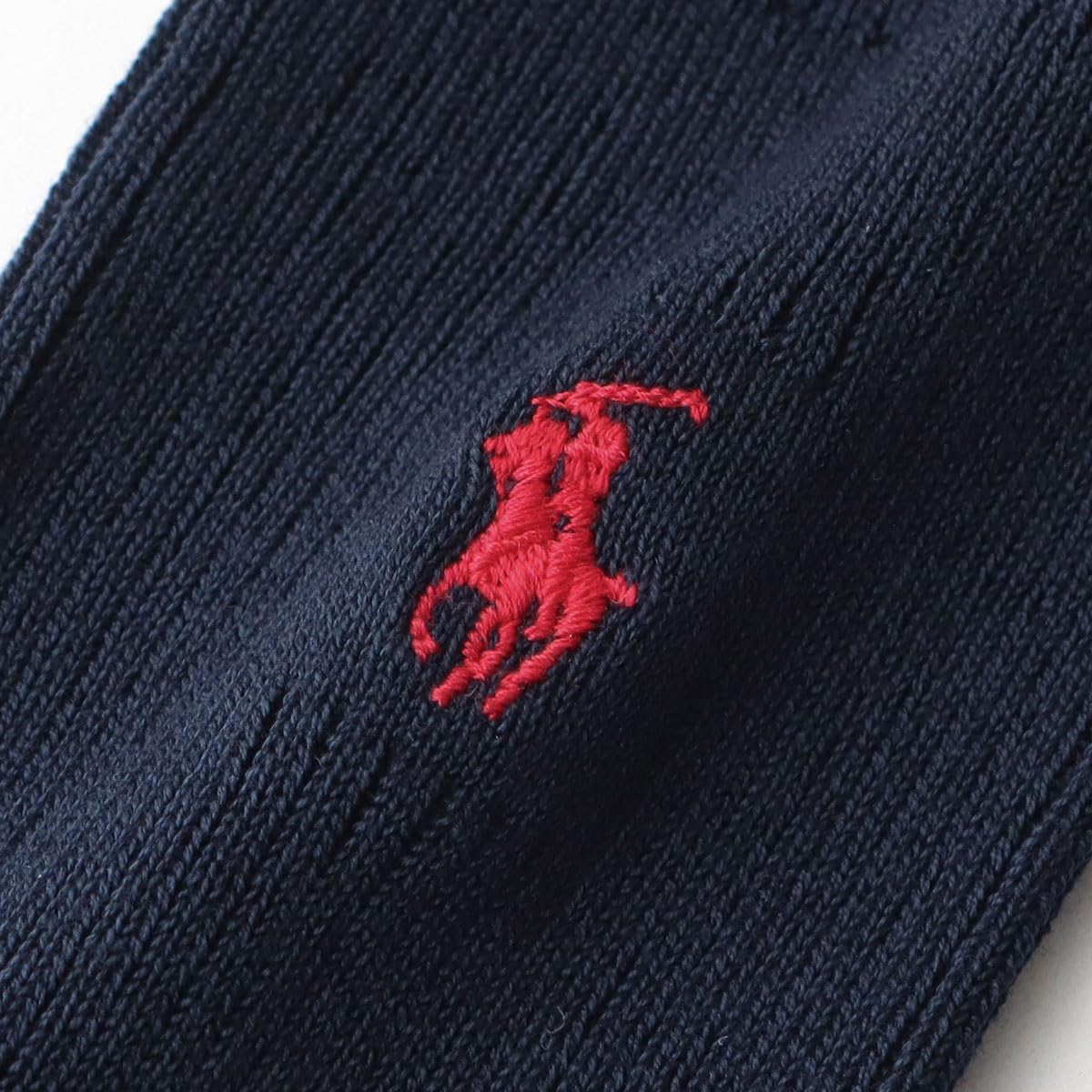 Polo Ralph Lauren 03217512 Women's Socks, 14.2 inches (36 cm) Length, One Point School Socks,