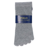 [POLO RALPH LAUREN] ポロ ラルフローレン ソックス 靴下 POLOGOLF ゴルフ用 5本指 ショート 綿混 ワンポイント刺繍 1足 2足セット メンズ