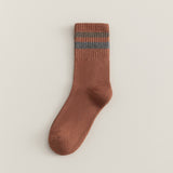 コンフォパイル_ミドル丈 無縫製 厚手パイル あったかソックス