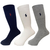 Polo Ralph Lauren Socks, 3 Pairs Set, No Show Sneakers, Men's, Women's, Unisex, Present, Gift