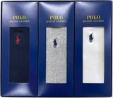 Polo Ralph Lauren Socks, 3 Pairs Set, No Show Sneakers, Men's, Women's, Unisex, Present, Gift