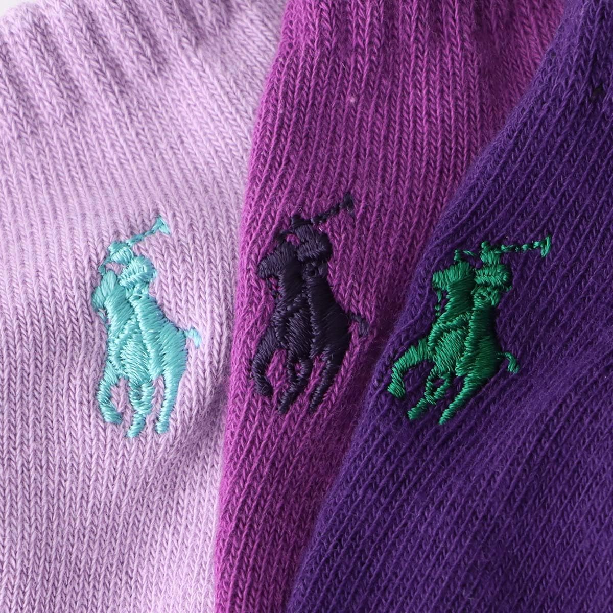 [POLO RALPH LAUREN] ソックス【3足セット】 ポロラルフローレン メンズ レディース 足底パイル アーチサポート 多色 スニーカーソックス 93246602/92009602ユニセックス大人