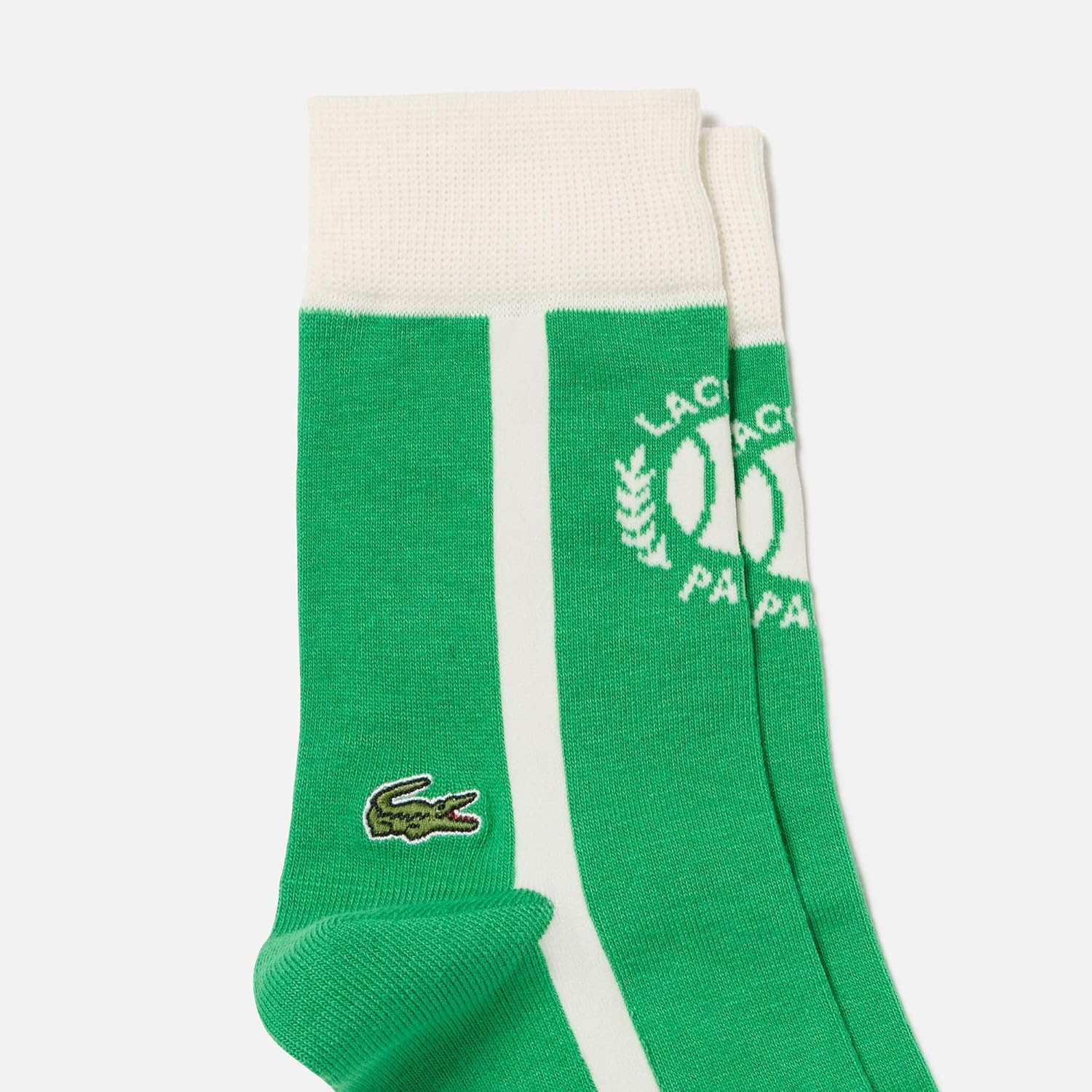 Lacoste Men's Tennis Ball Jacquard Socks