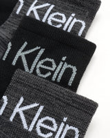Calvin Klein Men's Cushioned Quarter Socks (6 Pack), Size Shoe Size: 7-12, Solid Black, Solid black