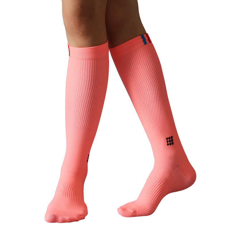 パワーステップ 加圧ロングソックス｜JK風デザインのコンプレッションスポーツソックス