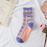 カラームード_レディース 新作 コットン 個性デザイン チューブソックス