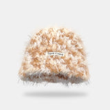 モコフード_冬 ふわもこ耳あて付き フード型防寒ボンネット帽子