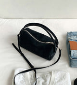 MATTE PILLOW_Matte finish Boston-style pillow bag square handbag