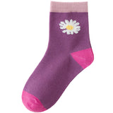 [ セット商品 ] スクールミドル_オールシーズン 柔らかいコットン素材 ミドル丈ソックス（5足）