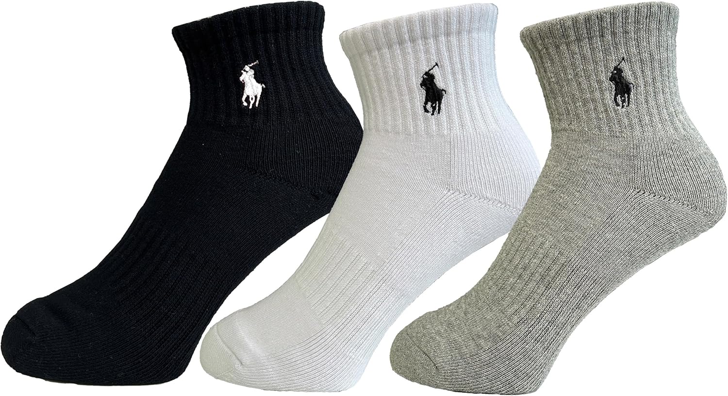 ポロ ラルフローレン POLO RALPH LAUREN 靴下 ソックス ３足セット ショート丈 メンズ MEN プレゼント 贈り物 贈答