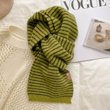 ストライプウォーム_厚手 あったかストライプマフラー 学生・カップルにおすすめ