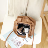 ダンプソフト_レトロ ソフトレザー ぷっくりミニショルダー（ワンショルダー＆斜め掛け）