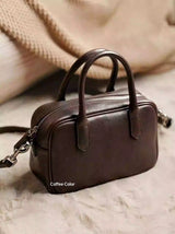 NATURAL LEATHER_Vegetable-tanned Leather Genuine Leather Women's Casual Shoulder Bag