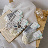 レディース カラーブロックソックス | おしゃれ快適カジュアル（5足/1足）