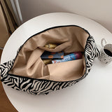 レオカンバ_レオパード柄 大容量 キャンバストートバッグ レディース