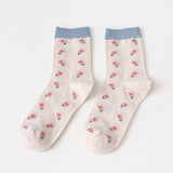 ブルーバニー カートゥーンソックス | 綿素材チューブ丈 男女兼用