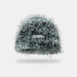 モコフード_冬 ふわもこ耳あて付き フード型防寒ボンネット帽子