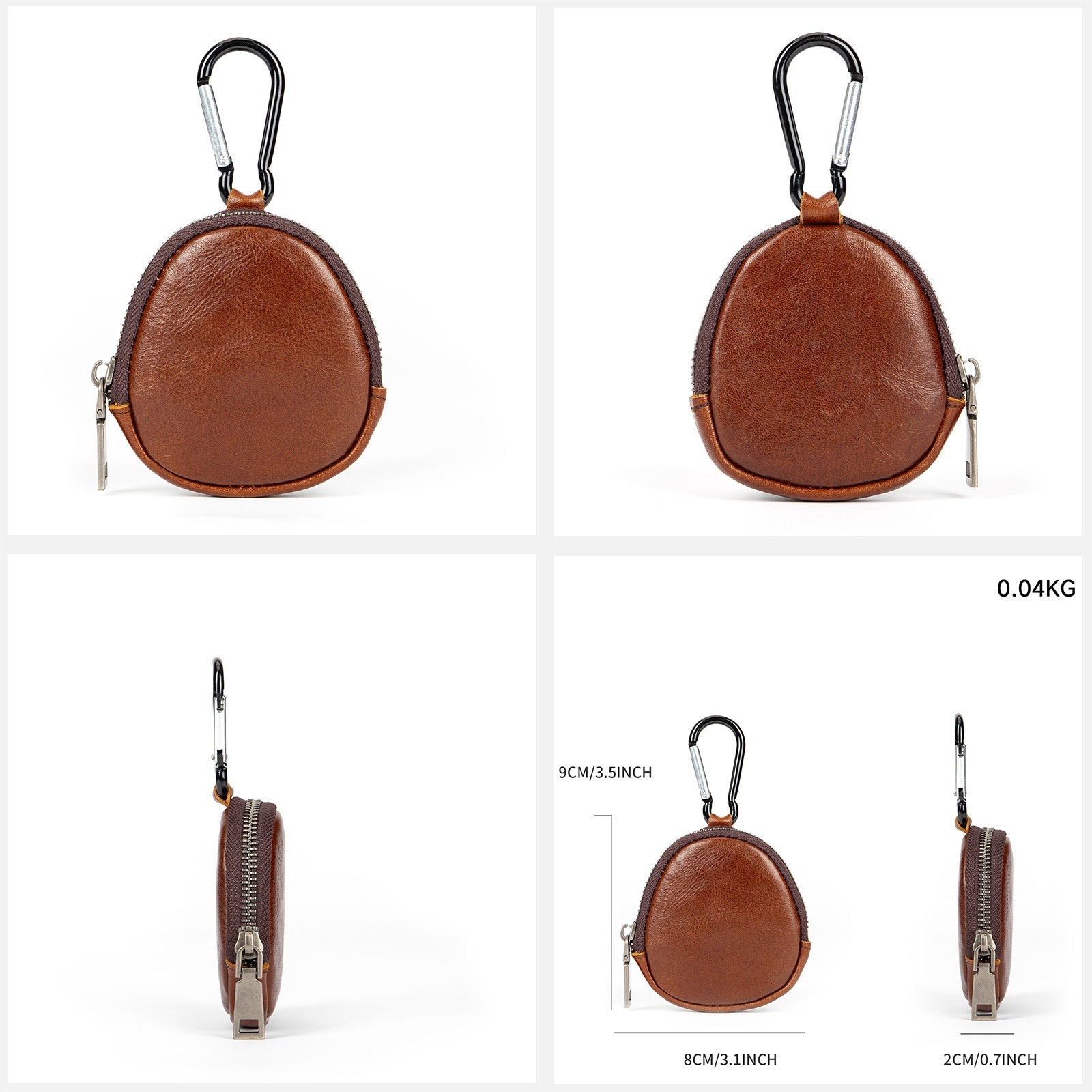 ミニタス_多機能 イヤホンケース ミニジッパーウォレット