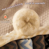 リラックスウォーム_冬あったか レディース 裏起毛 厚手 スノーウォーム フロアソックス