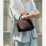NATURAL LEATHER_Vegetable-tanned Leather Genuine Leather Women's Casual Shoulder Bag