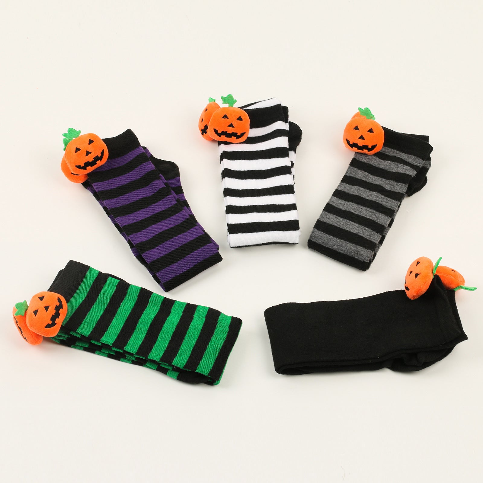 レディース デビル柄オーバーニーソックス | ハロウィン可愛いカートゥーン