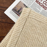 モコフード_韓国風 ホワイト ふわもこ フード付きプラッシュマフラー