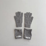 ファイブパーソ_冬あったか 個性デザイン 5本指手袋