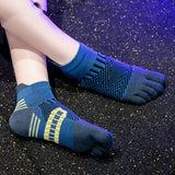 パワーステップ 5本指スポーツソックス｜夏用通気速乾タイプ