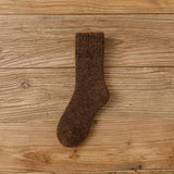 [ セット商品と単品商品] デイリーウォーム_レディース 冬あったか 厚手ウールソックス（5足/1足）