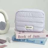 ラックスポーチ_大容量 高級感 トート型 コスメポーチ 収納バッグ