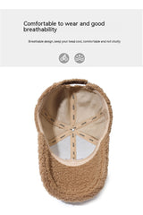 ストリートヒート_冬 韓国風 厚手あったか ベースボールキャップ