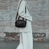 NATURAL LEATHER_Vegetable-tanned Leather Genuine Leather Women's Casual Shoulder Bag