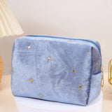 ジップポーチ_コスメ用 ジッパー付き トラベルポーチ 収納バッグ