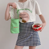 RainPop_Plain Canvas Portable Umbrella Bag (Candy Color)