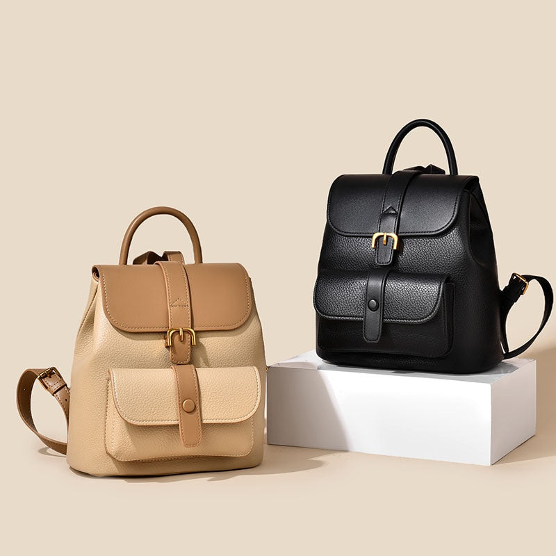 クラスノート_高級感 ダブルショルダー 大容量 スクールリュック