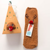 ホリデーウォーム_親子でお揃い 特別なクリスマス ルームソックス