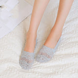 ラブリーレース_レディース レース フットカバー 浅履きソックス