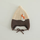 ウィンドイヤー_ベビー 冬 防寒防風 ニット耳あて帽子