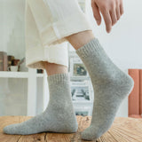 [ セット商品 ] デイリーウォーム_メンズ 冬あったか 超厚手テリー ミドルソックス(3足)