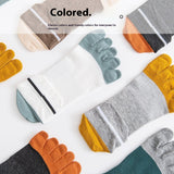 [ セット商品 ] メンズ 5本指ソックス 薄手 吸汗速乾 通気性 アンクル丈（6足/5足）