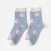 ブルーバニー カートゥーンソックス | 綿素材チューブ丈 男女兼用